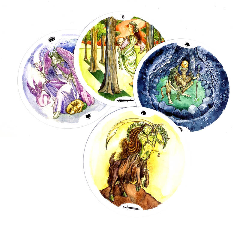 새로운 스타일의 생명의 원 타로 카드 PDF 가이드 덱 - Tarot Deck With Guidebook 리뷰 및 가격