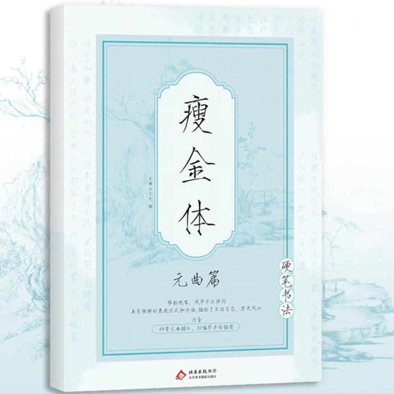 중국 서예서 송희종 슬렌더 골드 스크립트 서예 카피북  - Chinese Calligraphy Practice Book 리뷰 및 가격