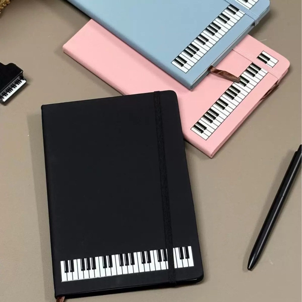 음악 테마 노트북 피아노 스타일 저널 문구 다이어리 사 - Blank Sheet Music Notebook 리뷰 및 가격