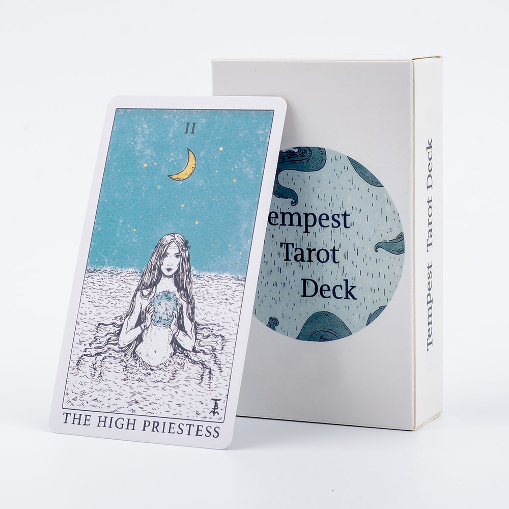 오션 테마 템페스트 타로 데크 78 카드 운세 세트 1 - Tarot Deck With Guidebook 리뷰 및 가격
